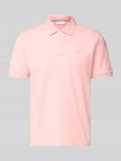 Gant Regular Fit Poloshirt mit Logo-Stitching in Pink, Größe 4XL