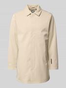 Casual Friday Kurzmantel mit Umlegekragen und Label-Detail Modell 'EID...