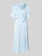 Vila Midikleid in Wickel-Optik Modell 'VIENNA RAVENNA' in Hellblau, Gr...