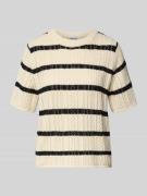 Pieces Regular Fit Strick-Shirt aus reiner Baumwolle Modell 'NUKA' in ...