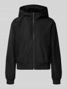 Tom Tailor Denim Regular Fit Blouson mit Kapuze in Black, Größe L