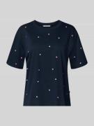 Tom Tailor Denim Boxy Fit T-Shirt aus reiner Baumwolle in Marine, Größ...