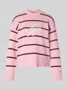 Tommy Hilfiger Regular Fit Sweatshirt aus reiner Baumwolle in Pink, Gr...