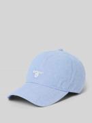 Barbour Basecap aus reiner Baumwolle Modell 'NELSON CHAMBRAY C' in Ble...