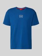 HUGO Regular Fit T-Shirt aus Baumwoll-Mix Modell 'LAZE T-SHIRT' in Roy...
