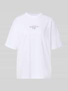 JJXX T-Shirt aus Baumwolle Modell 'LATTE' in Weiss, Größe L