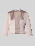 Christian Berg Cocktail Regular Fit Blazer mit 3/4-Ärmeln in Sand, Grö...