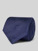 OLYMP Seidenkrawatte aus reiner Seide (6,5 cm) in Marine, Größe 1