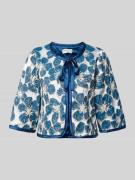 LOLLYS LAUNDRY Jacke mit Schnürung Modell 'Trine' in Blau, Größe M