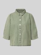 LOLLYS LAUNDRY Regular Fit Hemdbluse aus Viskose-Mix Modell 'Bono' in ...