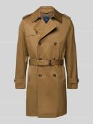 MCNEAL Trenchcoat mit Kentkragen in Sand, Größe L