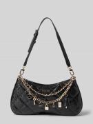 Guess Shoulder Bag mit Logo-Detail Modell 'Libby' in Black, Größe 1
