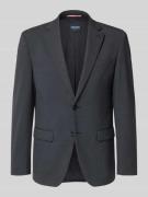 HECHTER PARIS Regular Fit 2-Knopf-Sakko mit Pattentaschen in Anthrazit...