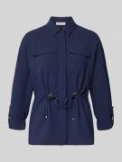 More & More Regular Fit Hemdbluse mit Brusttaschen Modell 'Februar' in...