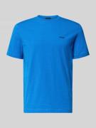 BOSS Green Regular Fit T-Shirt aus Baumwoll-Mix Modell 'TEE' in Royal,...