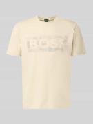 BOSS Green Regular Fit T-Shirt aus Baumwoll-Mix Modell 'TS_GLOBE LOGOP...