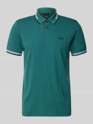 BOSS Green Slim Fit Poloshirt aus reiner Baumwolle Modell 'PAUL' in Du...
