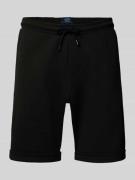 MCNEAL Shorts mit elastischem Bund und Gesäßtasche in Black, Größe L