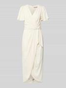 Christian Berg Cocktail Cocktailkleid in Wickel-Optik mit Schmetterlin...