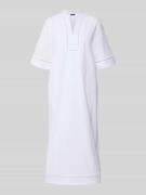 JOOP! Tunikakleid mit V-Ausschnitt Modell 'Debra' in Weiss, Größe 34