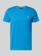 PAUL SMITH Slim Fit T-Shirt mit Rundhalsausschnitt in Blau, Größe L