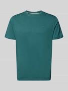 Lerros T-Shirt mit Rundhalsausschnitt und Logo-Stitching in Gruen, Grö...