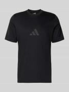 adidas Sportswear Regular Fit T-Shirt aus reiner Baumwolle in Black, G...
