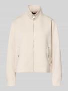 s.Oliver BLACK LABEL Regular Fit Blouson mit Viskose-Anteil in Beige, ...