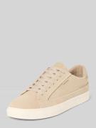 PS Poelman Sneaker aus echtem Leder Modell 'Cupsole' in Sand, Größe 40