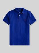Polo Ralph Lauren Slim Fit Poloshirt aus reiner Baumwolle in Royal Mel...