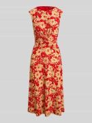 Lauren Ralph Lauren Tailliertes Freizeitkleid mit floral Muster in Ros...