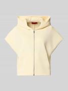 MAX&Co. Loose Fit Sweatjacke aus Baumwoll-Mix Modell 'GATTINI' in Hell...