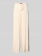 MAX&Co. Loose Fit Weite Hose aus Viskose-Mix Modell 'FULMINE' in Ecru,...