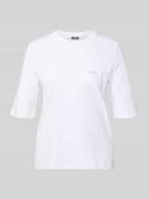 JOOP! Regular Fit T-Shirt mit Brusttasche Modell 'Tonja' in Weiss, Grö...