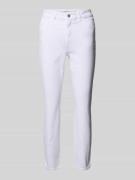 Christian Berg Woman Slim Fit Jeans in verkürzter Passform mit Eingrif...