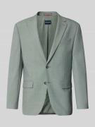 HECHTER PARIS Regular Fit 2-Knopf-Sakko mit Pattentaschen in Gruen, Gr...