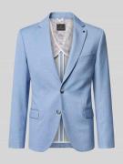 Zuitable Sakko mit Pattentaschen Modell 'NICK' in Hellblau, Größe 102