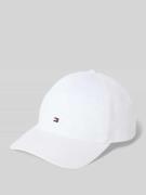 Tommy Hilfiger Basecap aus reiner Baumwolle in Weiss, Größe 1