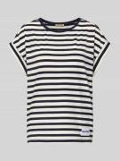 Smith and Soul Oversized T-Shirt mit Label-Detail in Marine, Größe M