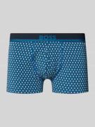 BOSS Regular Fit Trunks aus Baumwoll-Mix Modell 'TRUNK 365' in Blau, G...