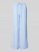 REVIEW Pyjama Pants mit elastischem Bund in Blau, Größe L