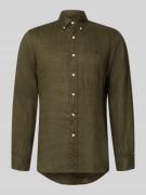Polo Ralph Lauren Regular Fit Freizeithemd aus reinem Leinen in Dunkel...