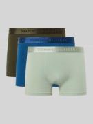 Tommy Hilfiger Slim Fit Trunks aus Modal-Mix im 3er-Pack in Marine, Gr...