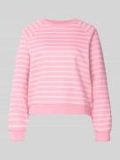 Tom Tailor Denim Regular Fit Sweatshirt aus Baumwoll-Mix in Pink, Größ...