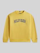 Tommy Hilfiger Kids Regular Fit Sweatshirt aus Baumwoll-Mix in GELB, G...