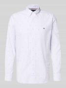 Tommy Hilfiger Regular Fit Freizeithemd aus reiner Baumwolle in Hellbl...