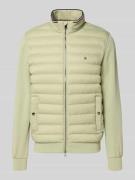 Tommy Hilfiger Regular Fit Steppjacke aus verschieden strukturiertem M...