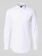 BOSS Regular Fit Businesshemd aus Baumwoll-Mix in Weiss, Größe 38