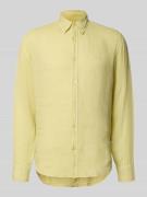 BOSS Orange Regular Fit Freizeithemd aus reinem Leinen Modell 'RELEGAN...