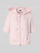 JOOP! Sweatjacke mit Halbarm Modell 'Therese' in Hellrosa, Größe 34